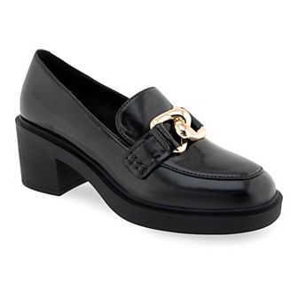 Aerosoles Gibbon Women's Block Heeled Loafers