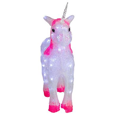 Northlight 23 in. LED Acrylic Unicorn Christmas Display Decoration