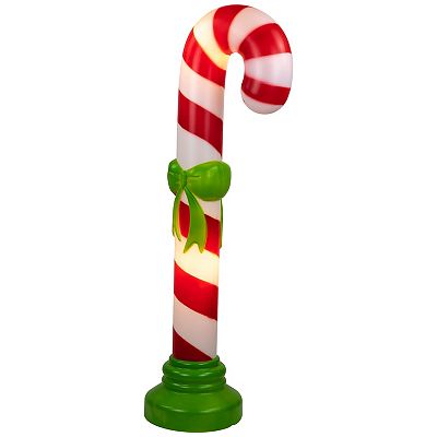 Vintage Christmas offers 40” Lighted Blow Mold Candy Cane Yard Decoration