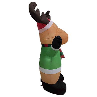 Northlight Lighted Inflatable Deer Outdoor Christmas Decoration