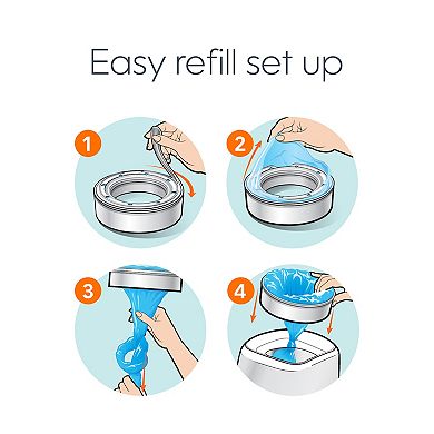 Diaper Genie Unscented 3-Pack Round Refills