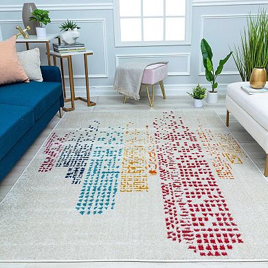 Mason Brooks Contemporary Geometric Area Rug