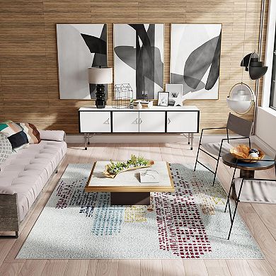 Mason Brooks Contemporary Geometric Area Rug