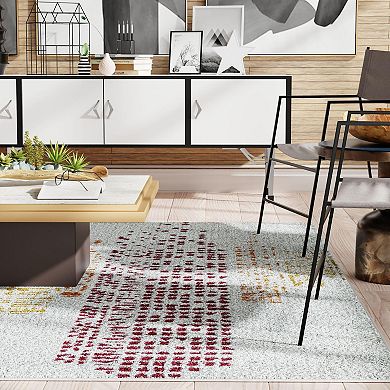 Mason Brooks Contemporary Geometric Area Rug