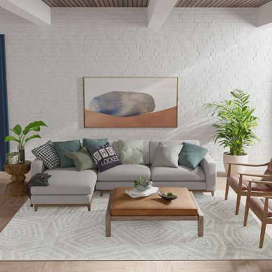 Mason Brooks Contemporary Geometric Area Rug