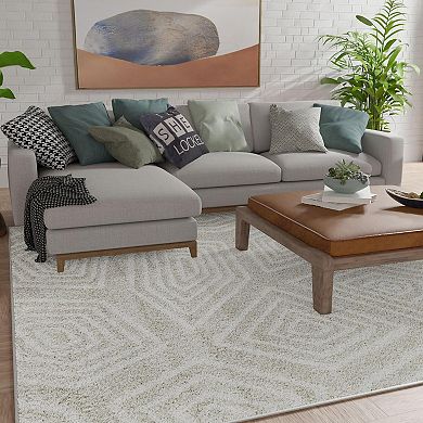 Mason Brooks Contemporary Geometric Area Rug