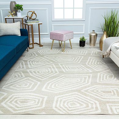 Mason Brooks Contemporary Geometric Area Rug
