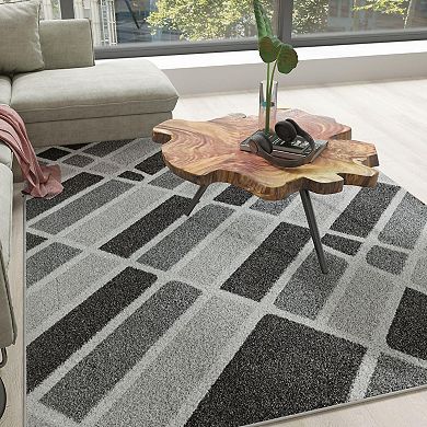 Mason Brooks Contemporary Geometric Area Rug