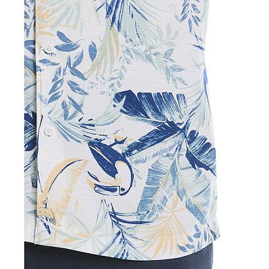 Men's Cubavera Short Sleeve Toucan Print Graphic Tee