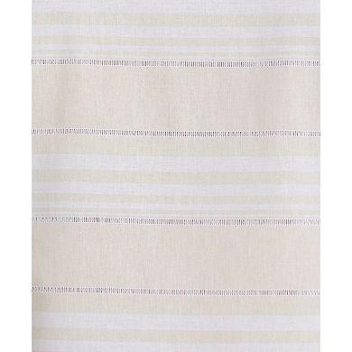 Men's Cubavera Short Sleeve Horizontal Stripe Shirt