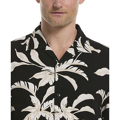 Men's Cubavera Short Sleeves Tropical Print Shirt