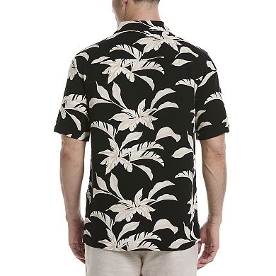 Men's Cubavera Short Sleeves Tropical Print Shirt