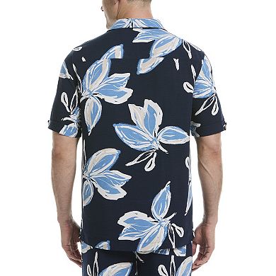 Men's Cubavera Short Sleeve Tropical Print Shirt