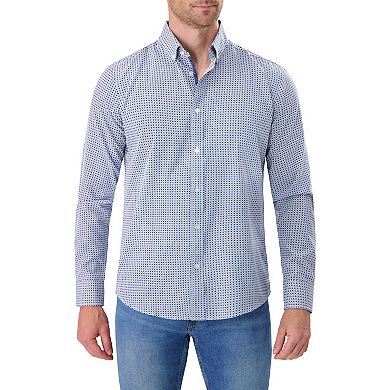 Men's Report Collection 4-Way Performance Button-Down Shirt