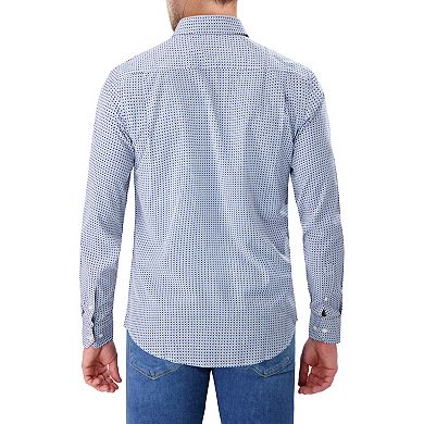 Men's Report Collection 4-Way Performance Button-Down Shirt