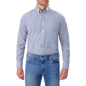 Men's Report Collection 4-Way Performance Button-Down Shirt
