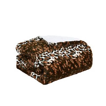 Home Soft Things Animal Nature Faux Fur Blanket