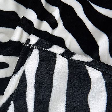 Home Soft Things Animal Print Flannel Fleece Blanket