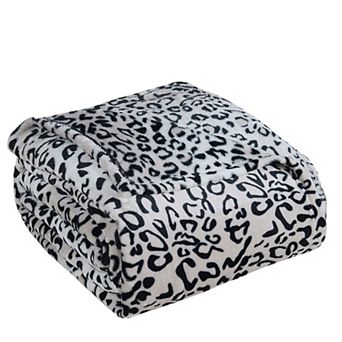 Home Soft Things Animal Print Flannel Fleece Blanket