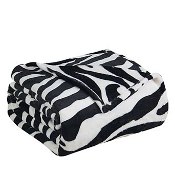 Home Soft Things Animal Print Flannel Fleece Blanket