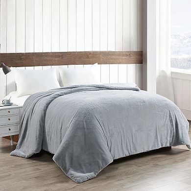 Plain Faux Fur Blanket