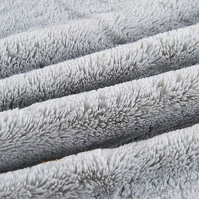 Plain Faux Fur Blanket