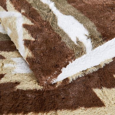 Home Soft Things Southwest Faux Fur Blanket