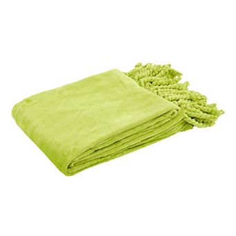 Home Soft Things Braided Fringe Throw Blanket