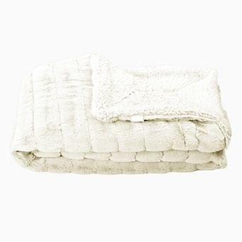 Home Soft Things Super Mink Faux Fur Throw Blanket