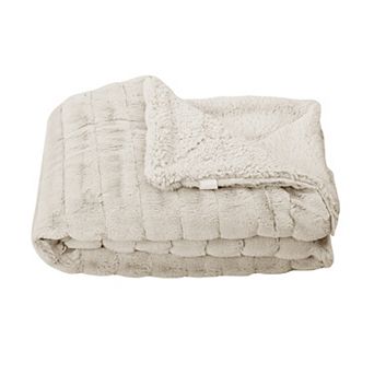 Home Soft Things Super Mink Faux Fur Throw Blanket