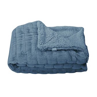 Home Soft Things Super Mink Faux Fur Throw Blanket