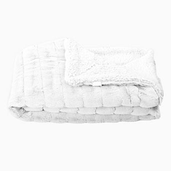 Home Soft Things Super Mink Faux Fur Throw Blanket