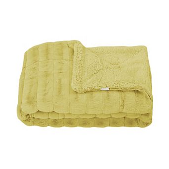 Home Soft Things Super Mink Faux Fur Throw Blanket