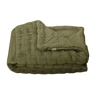 Home Soft Things Super Mink Faux Fur Throw Blanket