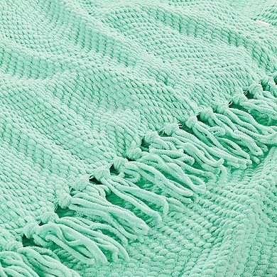 Home Soft Things Woven Tweed Throw Blanket