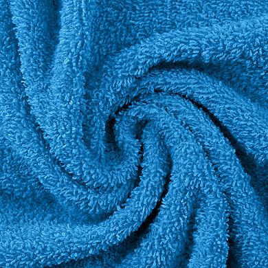 SUPERIOR Cotton 12-Piece Solid Face Towel Set