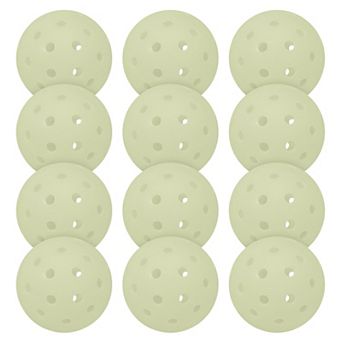 Franklin Sports Glow in the Dark Outdoor Pickleballs 12 pk