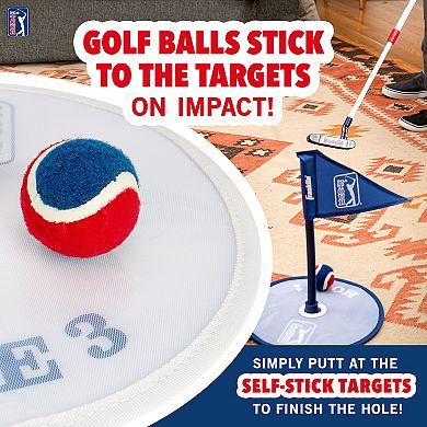 Franklin Sports PGA TOUR Putt N Stick Mini Golf Set