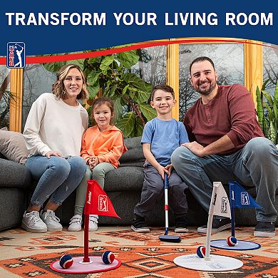 Franklin Sports PGA TOUR Putt N Stick Mini Golf Set