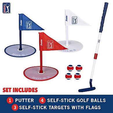 Franklin Sports PGA TOUR Putt N Stick Mini Golf Set