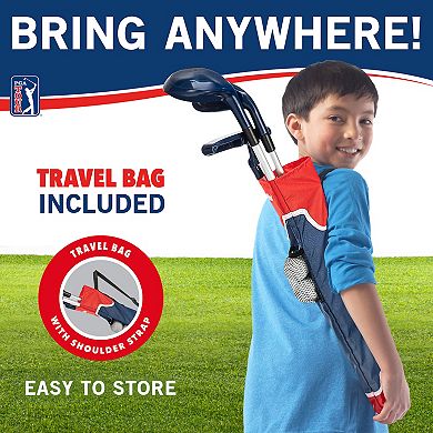 Franklin Sports PGA TOUR Kids' Plastic Golf Clubs Set