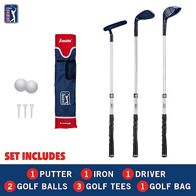 Franklin Sports PGA TOUR Kids' Plastic Golf Clubs Set