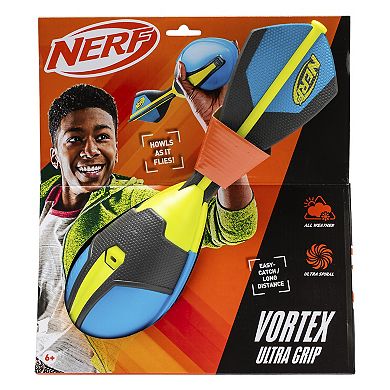 Franklin Sports Kids NERF Vortex Ultimate Grip Foam Football