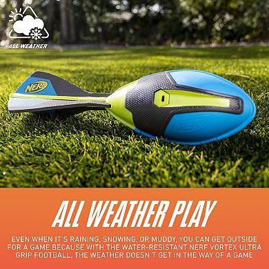 Franklin Sports Kids NERF Vortex Ultimate Grip Foam Football