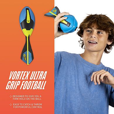 Franklin Sports Kids NERF Vortex Ultimate Grip Foam Football