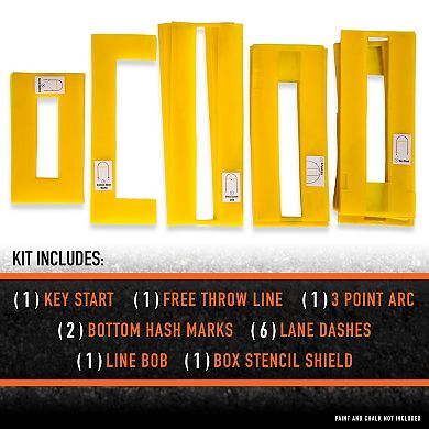 Franklin Sports Basketball Court Marking Kit