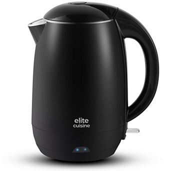 Elite Cuisine 1.8-qt Cool-Touch Electric Kettle with Stainless Steel Interior