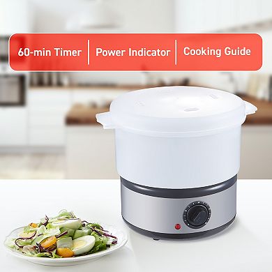 Elite Cuisine 2.5-qt. Electric Food Steamer
