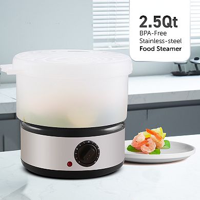 Elite Cuisine 2.5-qt. Electric Food Steamer
