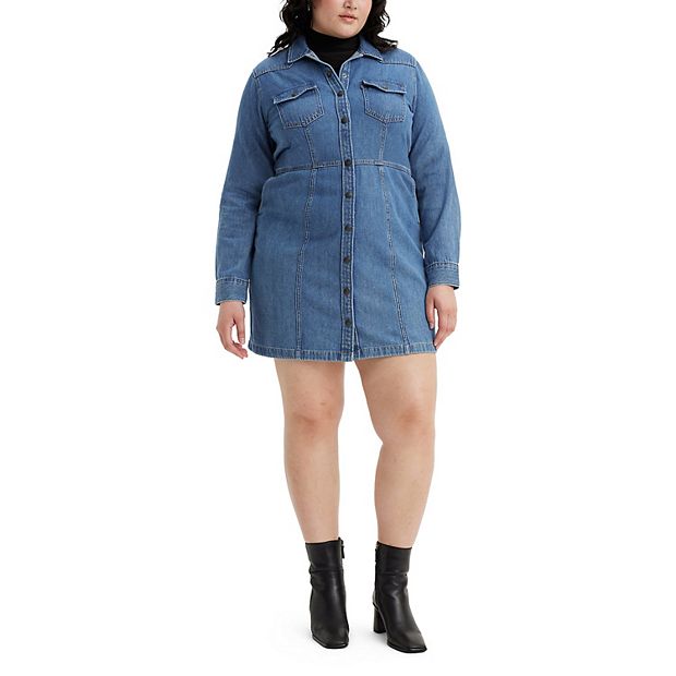 Plus Size Levi's Flynn Western Dress